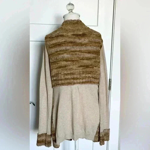 BKE Buckle Women’s Brown Wool Blend Knit Button Down Cardigan Sweater🤎 - Picture 2 of 9